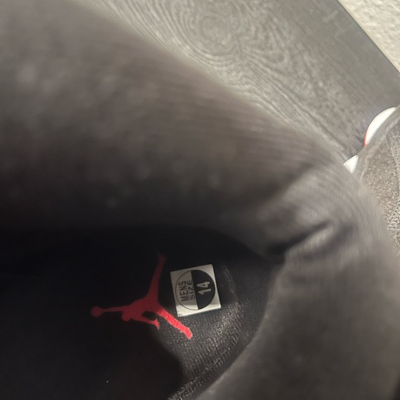 Air Jordan 13 Retro Playoff 2023 Black High-Top Sneakers Size 14 - Picture 7 of 8